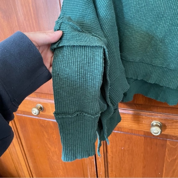 Free People We The Free Moon Daisy Thermal Top Size XS - Picture 4 of 10